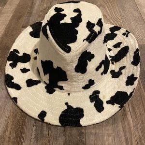 Cowprint Cowgirl Hat